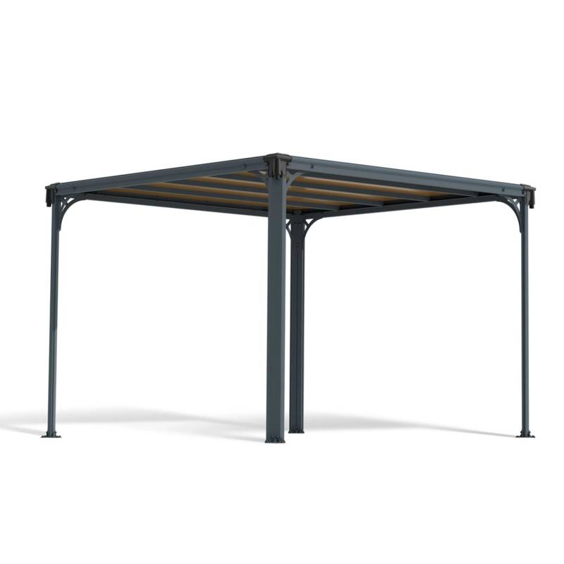 Canopia Gartenpavillon Milano 3.1 x 3.1 Anthrazit von Palram - Canopia