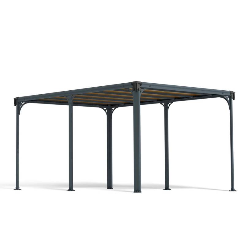 Palram - Canopia Gartenpavillon Milano 3.1 x 4.3 Anthrazit von Palram - Canopia