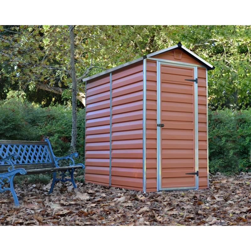 Palram - Canopia Gerätehaus Skylight 121 cm x 177 cm Amber von Palram - Canopia