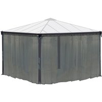 Palram - Canopia Pavillonseitenteil "Milano", (Set), mit Moskitonetz von Palram - Canopia