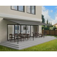 Palram - Canopia Terrassendach "Capri Alu Terrassenüberdachung", einfache DIY Montage von Palram - Canopia