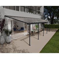 Palram - Canopia Terrassendach "Feria Alu Terrassenüberdachung", einfache DIY Montage von Palram - Canopia