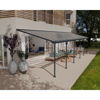 Palram - Canopia Terrassendach "Feria Alu Terrassenüberdachung", einfache DIY Montage von Palram - Canopia