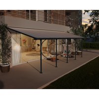 Palram - Canopia Terrassendach "Feria Alu Terrassenüberdachung", einfache DIY Montage von Palram - Canopia
