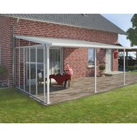 Palram - Canopia Terrassendach "mit pulverbeschichtetem Aluminiumrahmen", einfache DIY Montage von Palram - Canopia