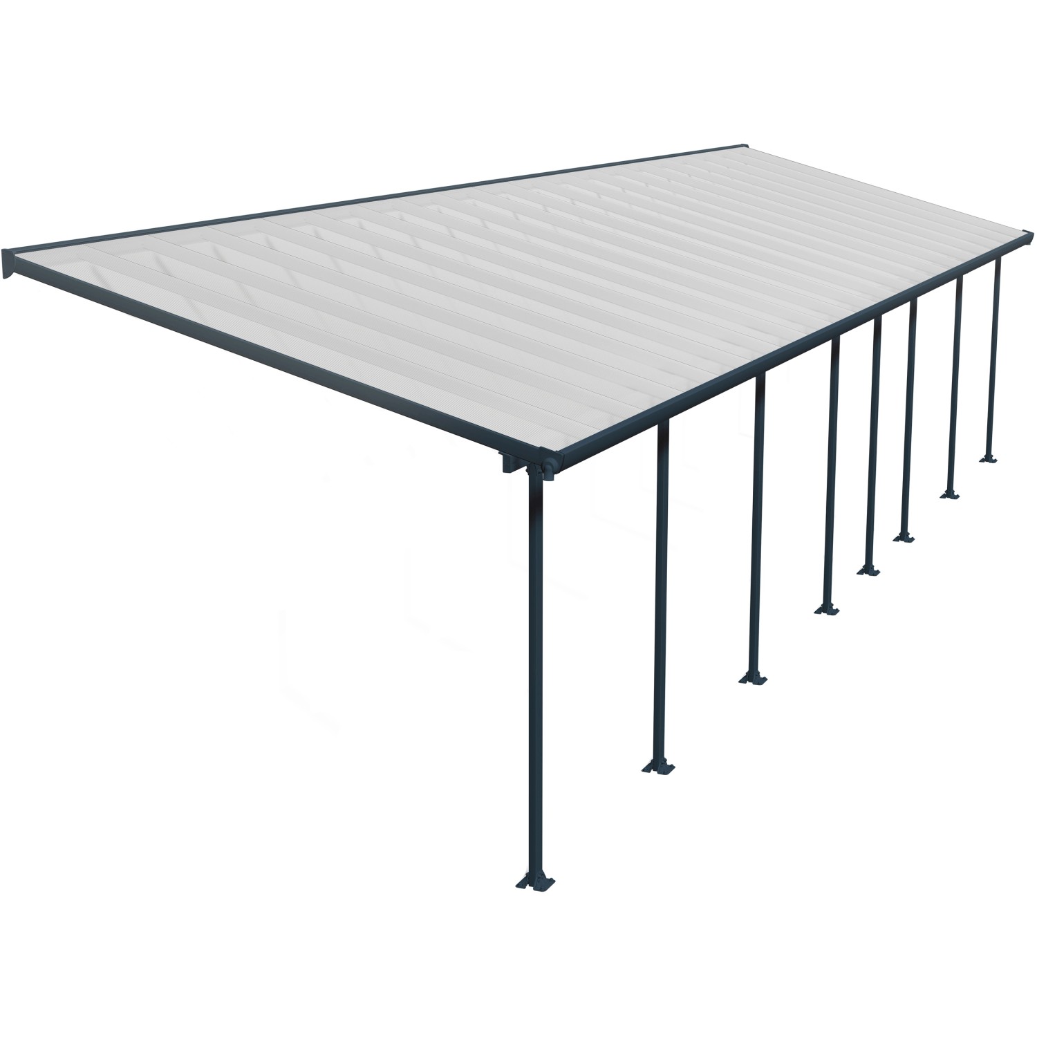 Palram - Canopia Terrassenüberdachung Feria Anthrazit 3x12.20 Palram - Canopia Terrassenüberdachung Feria Anthrazit 3x12.20 von Palram - Canopia