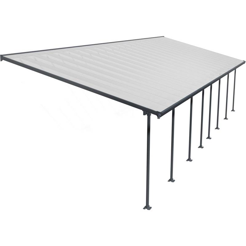 Palram - Canopia Terrassenüberdachung Feria Anthrazit 4x12.12 von Palram - Canopia