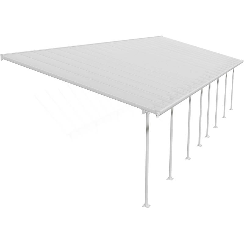 Palram - Canopia Terrassenüberdachung Feria Weiß 4x12.12 von Palram - Canopia