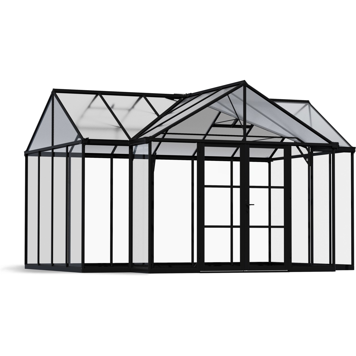 Palram - Canopia Triomphe Garden Chalet 285 cm x 454 cm x 380 cm Schwarz von Palram - Canopia