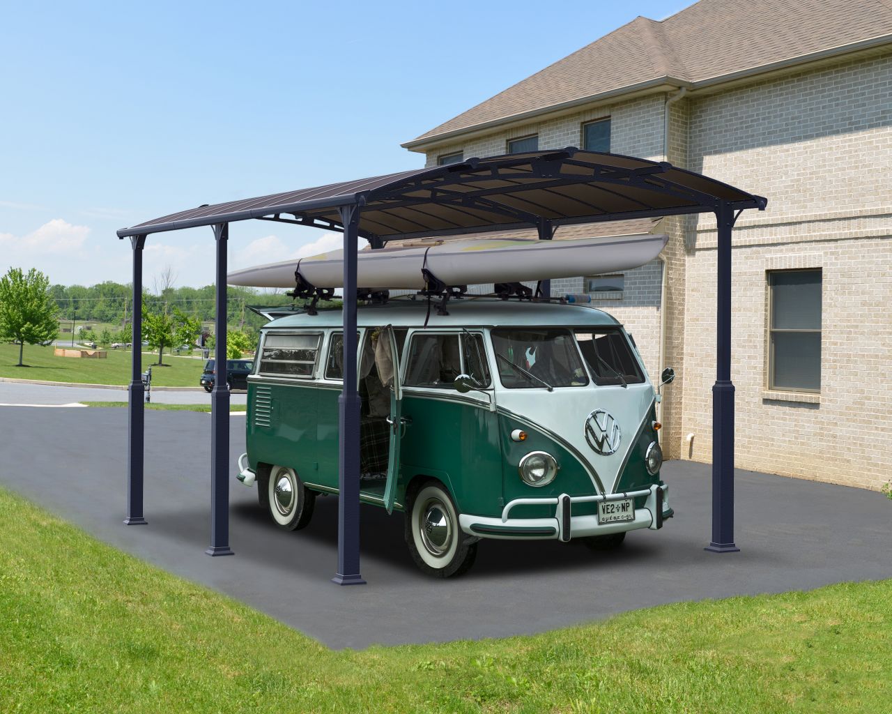 Canopia Carport Arcadia Alpine 6400 649 x 359 x 307 cm (L x B x H) von Canopia