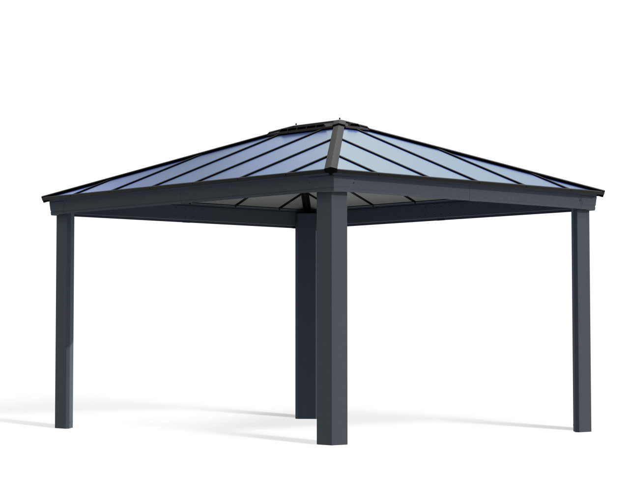 Canopia Pavillon Dallas 4300 4,26 x 3,64 m, grau von Canopia