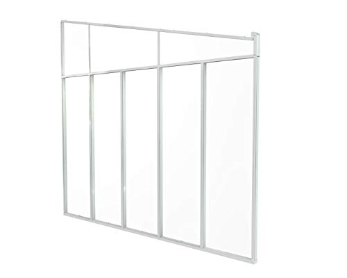 Palram Canopia Seitenwand - Kompatibel Mit Allen Terrassenüberdachungen Mit 4 Meter Tiefe, Weiß Palram Canopia Seitenwand - Kompatibel Mit Allen Terrassenüberdachungen Mit 4 Meter Tiefe, Weiß von Palram