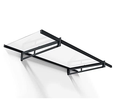 Palram - Canopia Vordach Eifel 2050 | Anthrazit | 93x205x19 cm von Palram