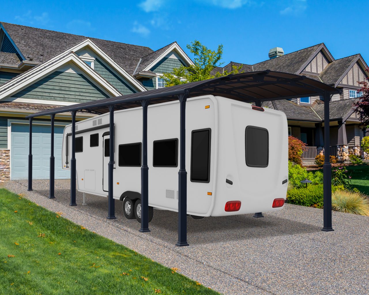 Canopia Carport Arcadia 12700 1290 x 359 x 242 cm (L x B x H) von Canopia