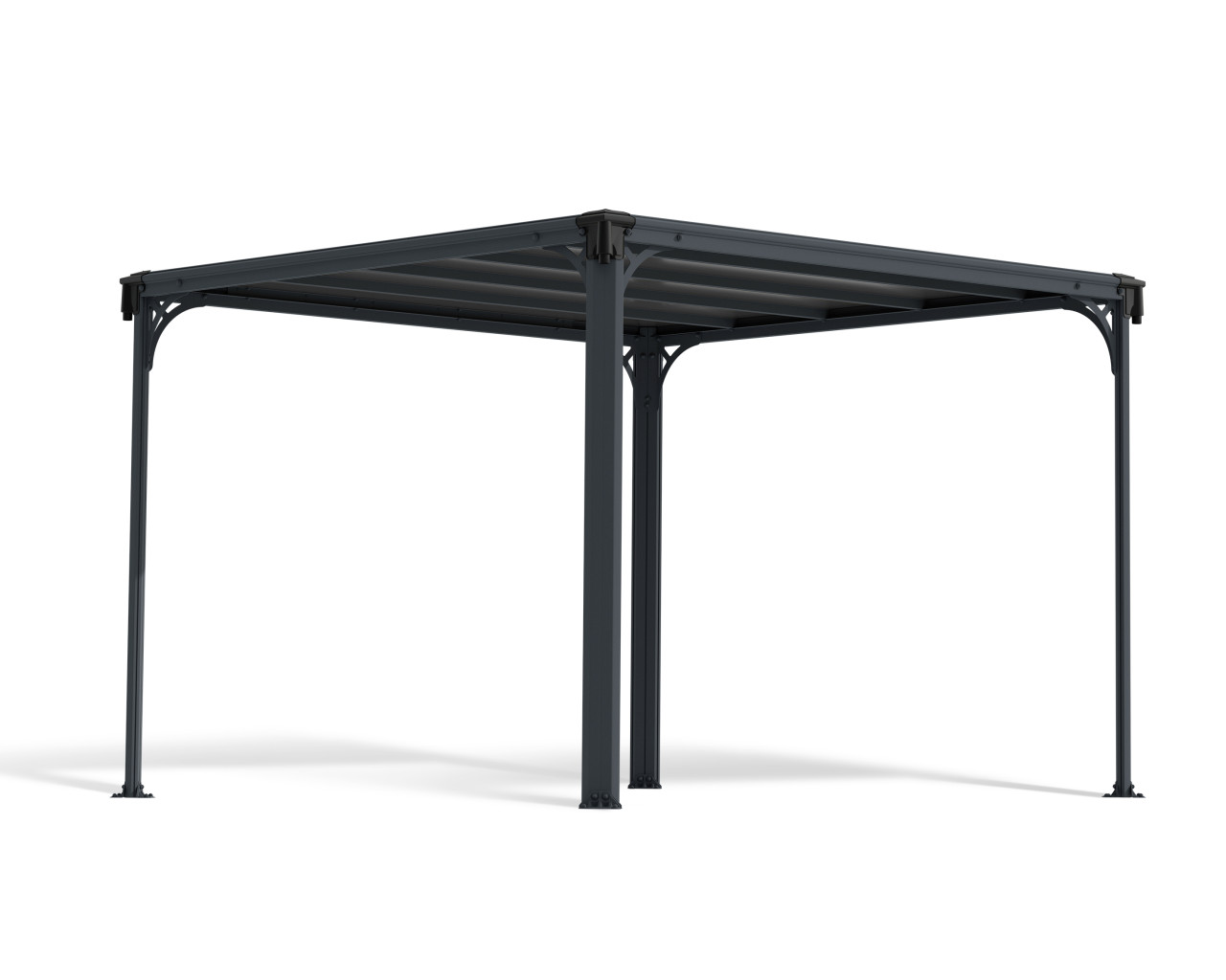 Canopia Pavillon Milano 3000 309 x 309 cm, grau von Canopia