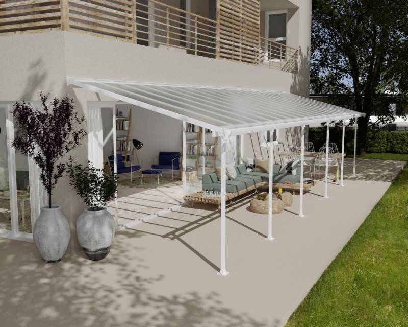 Canopia Terrassendach 1035 x 300 cm weiß von Canopia