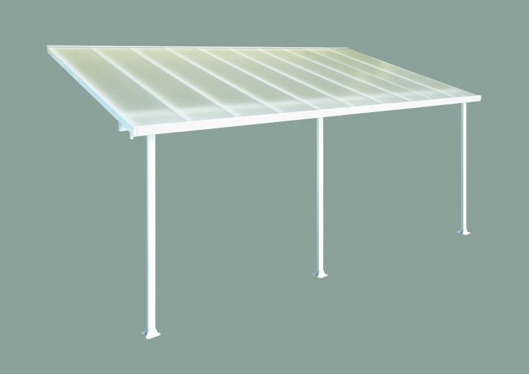 Canopia Terrassendach 610 x 300 cm weiß von Canopia