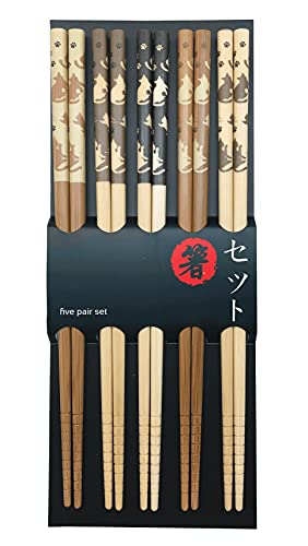 Pamai Pai® Essstäbchen Katzen Motiv Chinesische Stäbchen Chopsticks Set Sushi von Pamai Pai