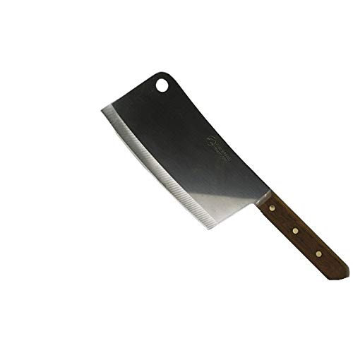 Pamai Pai® Hackmesser mit Holzgriff 19cm Klinge Stahl Messer Küchenmesser Hackbeil Nr. 850 von Pamai Pai