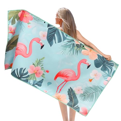 Pameil Strandhandtuch XXL Mikrofaser Badetuch 90x180cm, Mikrofaser Strandtuch Kompakt und Sandfest, Leicht und Schnelltrocknend Reisehandtuch für den Strand, Gym, Travel, Sauna Pameil Strandhandtuch XXL Mikrofaser Badetuch 90x180cm, Mikrofaser Strandtuch Kompakt und Sandfest, Leicht und Schnelltrocknend Reisehandtuch für den Strand, Gym, Travel, Sauna von Pameil