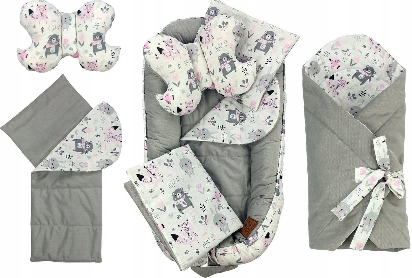 Pamek Babybett Babybett Babynestchen 10in1 Babynest Kinderbett Kokon zum schlafen, Made in Europe von Pamek