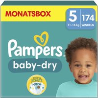 Pampers® Windeln Baby Dry Größe 5 174ST für Babys und Kleinkinder (4-18 Monate) von Pampers®