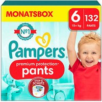 Pampers® Windeln premium protection™ Monatsbox Größe Gr.6 (15+ kg) für Kids und Teens (4-12 Jahre), 132 St. von Pampers®