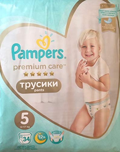 NEU 34 PAMPERS PREMIUM CARE PANTS GR. 5, 12-17 KG NEU 34 PAMPERS PREMIUM CARE PANTS GR. 5, 12-17 KG von Pampers