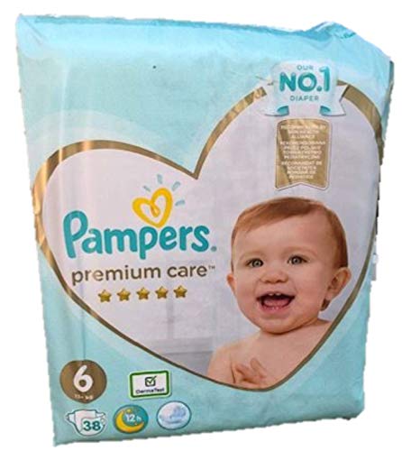 NEU 38 PAMPERS PREMIUM CARE WINDELN GR. 6, 13+ KG NEU 38 PAMPERS PREMIUM CARE WINDELN GR. 6, 13+ KG von Pampers