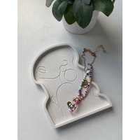 Pampillo Woman Tray | Dekotablett Schmuckschale Dekoschale von Pampillo