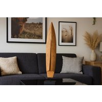 Abstrakte Holzskulptur, Rustikale Wohndeko, Moderne Kunstfigur, Massive Dekofigur 72 cm, Geschenkidee Weihnachten von Pamplex