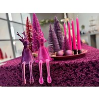 Beflockter Hirsch Kantenhocker - Rentierfigur Samtig Weihnachtsdeko Edel Und Modern Tischdeko Geschenkidee Weihnachten 4 Farben Beflockter Hirsch Kantenhocker - Rentierfigur Samtig Weihnachtsdeko Edel Und Modern Tischdeko Geschenkidee Weihnachten 4 Farben von Pamplex