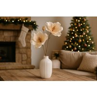 Hibiskus Kunstblume, Creme 78 cm, Seidenblume Künstlich, Weihnachtsdeko, Künstliche Blüte Für Gestecke - Tischdeko Weihnachten Hibiskus Kunstblume, Creme 78 cm, Seidenblume Künstlich, Weihnachtsdeko, Künstliche Blüte Für Gestecke - Tischdeko Weihnachten von Pamplex