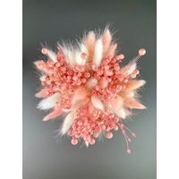Kleiner Trockenblumenstauß, Rosa Weiß - Lagurus Tischdeko Hochzeitsdeko Diy Kleiner Trockenblumenstauß, Rosa Weiß - Lagurus Tischdeko Hochzeitsdeko Diy von Pamplex