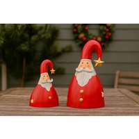 Nikolaus Weihnachtsmann Metall - Weihnachtsdeko Garten Santa-Claus Dekofigur Winterdeko Geschenkidee Weihnachten 2 Größen Nikolaus Weihnachtsmann Metall - Weihnachtsdeko Garten Santa-Claus Dekofigur Winterdeko Geschenkidee Weihnachten 2 Größen von Pamplex