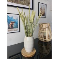 Trockenblumen Weizen Natur - Getreide Getrocknet Herbstdeko Landhausstil Für Natürliche Dekoration Trockengräser Deko Blumenstrauß von Pamplex