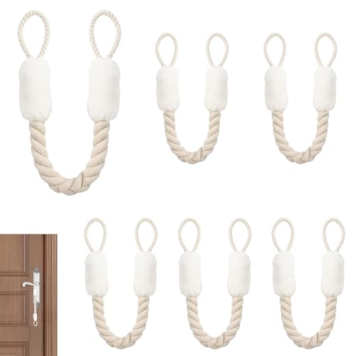 Pamtns 6 Stück 60cm Türstopper Klinke Türkordel Klemmschutz Türkordel Türseil Klinke Türstopper Seile Baumwolle Türkordel Klemmschutz für Türen Türschnüre Türgriff Schutz Türstopper Weiß Pamtns 6 Stück 60cm Türstopper Klinke Türkordel Klemmschutz Türkordel Türseil Klinke Türstopper Seile Baumwolle Türkordel Klemmschutz für Türen Türschnüre Türgriff Schutz Türstopper Weiß von Pamtns
