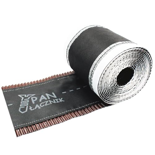 Firstband | Firstrolle | Gratrolle | Grat First | Rollfirst | Gratband | 180mm x 5m | Braun RAL 8017 | für Firstabdichtung von Pan Łącznik