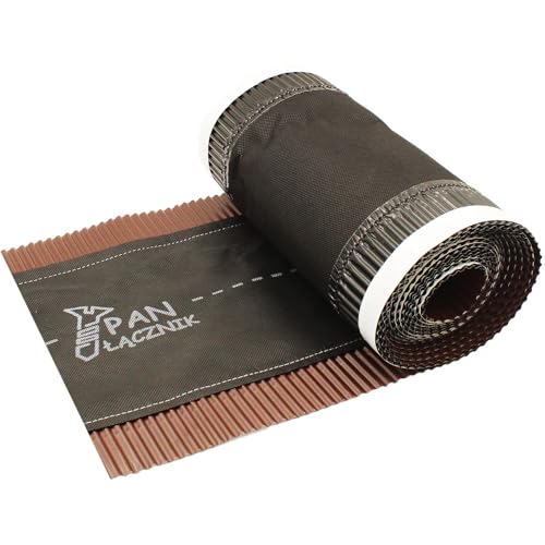 Firstband | Firstrolle | Gratrolle | Grat First | Rollfirst | Gratband | 310mm x 5m | Braun RAL 8017 | für Firstabdichtung von Pan Łącznik