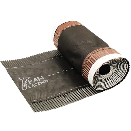 Firstband | Firstrolle | Gratrolle | Grat First | Rollfirst | Gratband | 310mm x 5m | Schwarz RAL 9005 | für Firstabdichtung von Pan Łącznik