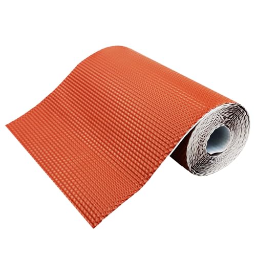 Kaminanschlussband Aluminium 3D | 290 mm x 5m | Ziegelrot | RAL8004 | Abdichtungsband für Kamin- und Dachanschlüsse | Schornstein Kaminanschlussband Aluminium 3D | 290 mm x 5m | Ziegelrot | RAL8004 | Abdichtungsband für Kamin- und Dachanschlüsse | Schornstein von Pan Łącznik