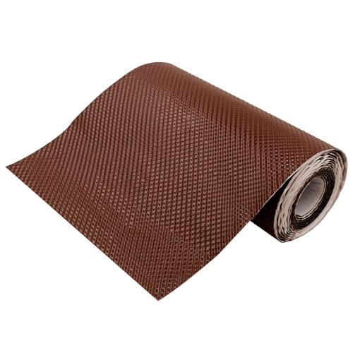Kaminanschlussband Aluminium 3D PREMIUM | 290 mm x 5m | Braun | RAL8017 | Abdichtungsband für Kamin- und Dachanschlüsse | Schornstein Kaminanschlussband Aluminium 3D PREMIUM | 290 mm x 5m | Braun | RAL8017 | Abdichtungsband für Kamin- und Dachanschlüsse | Schornstein von Pan Łącznik