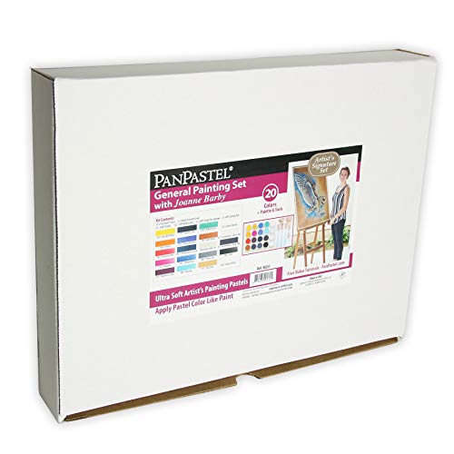 PanPastel General Painting Set with Joanne Barby 20 Colors + Palette & Tools (30251) von PanPastel