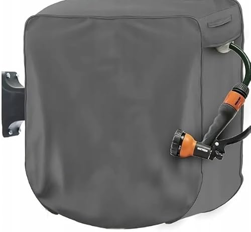 Frostschutz-Abdeckung für Gartenschlauch 60x45x60 cm – Robuste, wasserfeste Polyester-Hülle, schützt vor Frost, Sonne und Rost, mit Kordelzug – langlebiger Schutz für Außenschläuche von PanPokrowiec