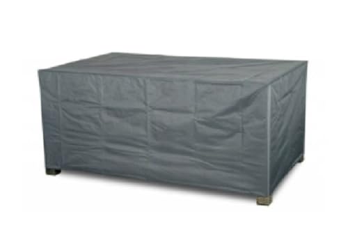 PanPokrowiec Wetterfeste Abdeckung für Eistruhe oder Eiskühlschrank – stabile, UV-beständige Schutzhülle mit Kordelzug zur sicheren Lagerung im Freien bei jeder Witterung, 122x57x67 cm von PanPokrowiec
