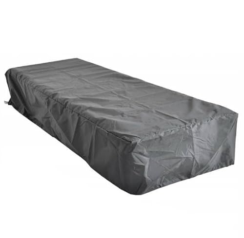 Schutzhülle für Sonnenliegen – robuste, wetterfeste Abdeckung mit Kordelzug und UV-Beschichtung, ideal für ganzjährigen Außeneinsatz in Garten, Terrasse oder Balkon, 200x75x45 cm von PanPokrowiec