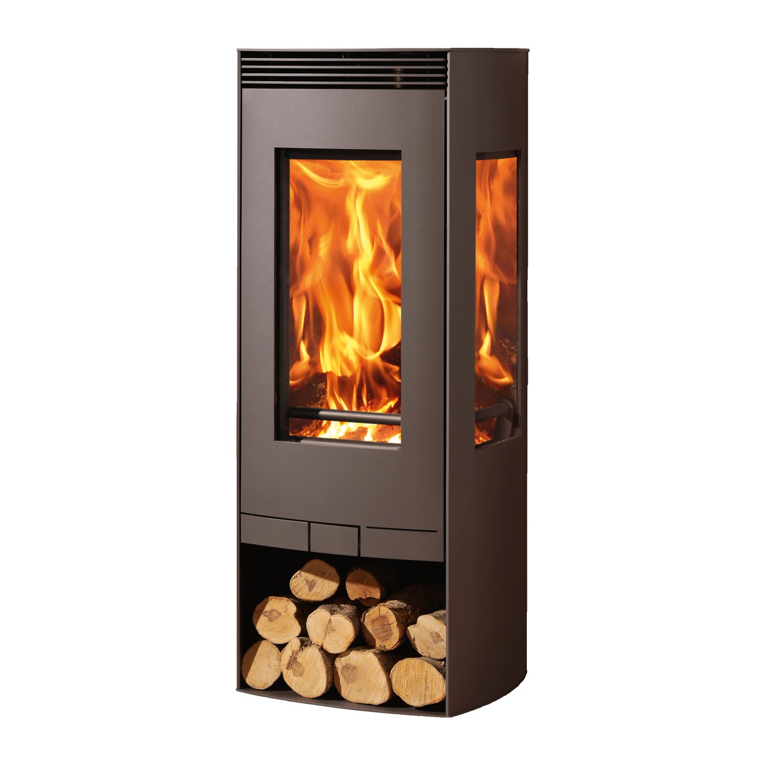 Panadero Kaminofen ALBA EcoDesign Panor Stahl Schwarz 9 kW Panadero Kaminofen ALBA EcoDesign Panor Stahl Schwarz 9 kW von Panadero