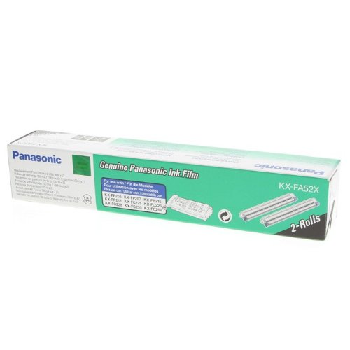 2x Panasonic Ink Film für Panasonic KX-FA 52 X, Inkfilm für KXFA52X, je90S. von Panasonic