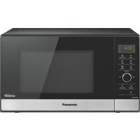 PANASONIC NN-GD38HSGTG Mikrowelle mit Grill und Dampfgarer 23l Garraum Edelstahl/schwarz von Panasonic