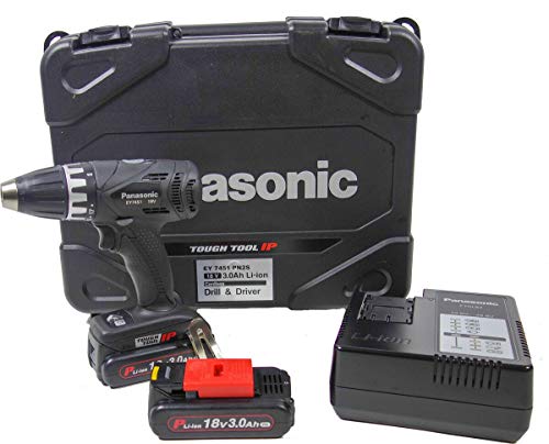 Panasonic Bohrschrauber EY 7451 PN2S (inkl. 2 Akkus 18 V 3,0 Ah) + 1 Akku 18 V 3,0 Ah gratis EY7451PN2S von Panasonic
